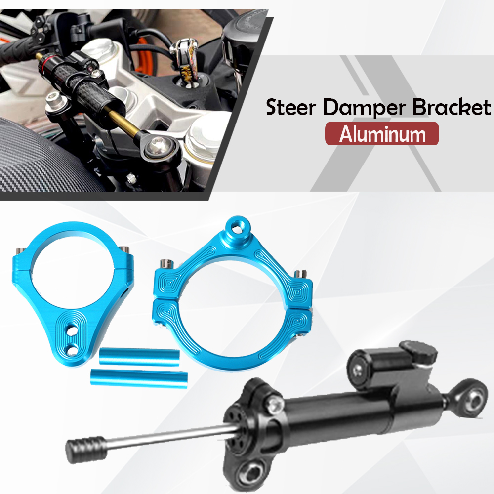 Steering Damper Stabilizer Kit Cnc - CF MOTO 450SR 450 SR 2024