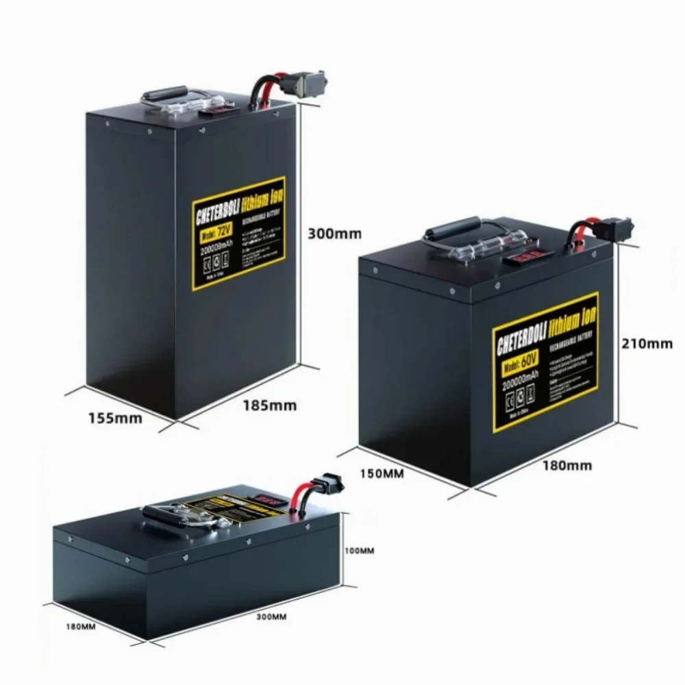 Aleaivy 60V 72V E-bisiklet Lit - 72V 30Ah Lifepo4 Battery Pack incelemesi ve fiyatı