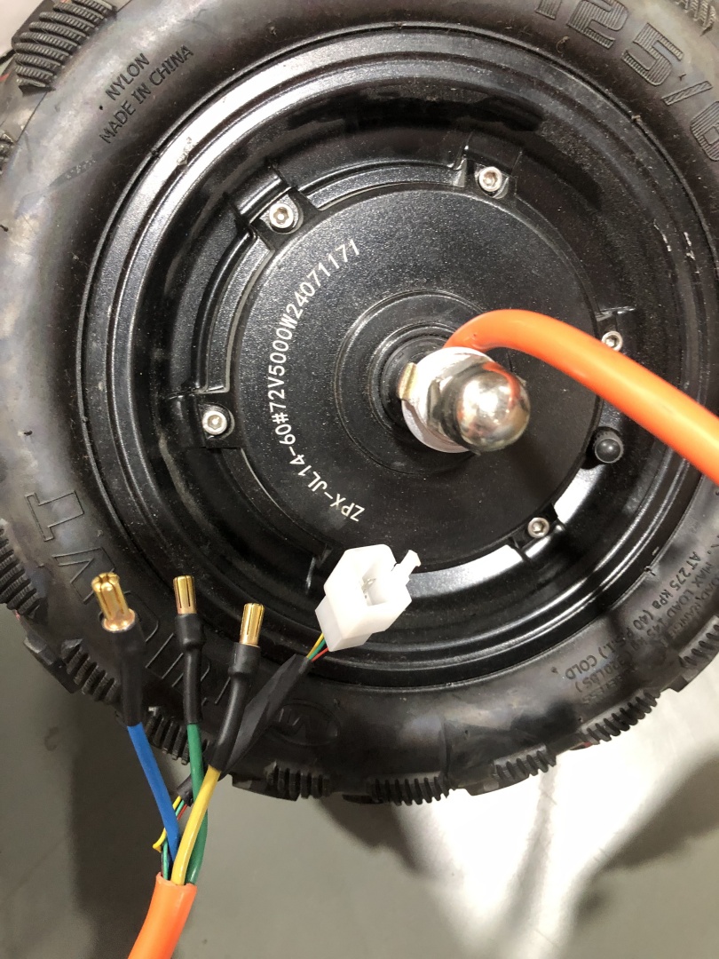 4000W 5000W 7500W 60MM Turuncu - 60V 5000W Brushless Hub Motor incelemesi ve fiyatı